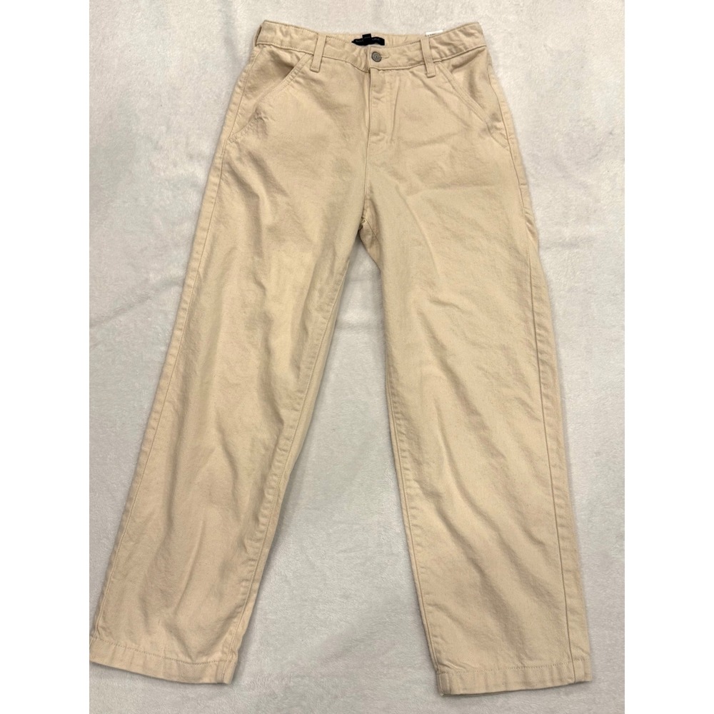 Banana Republic Washwell Straight Leg Denim Pants Beige Size 29/8 100% Cotton